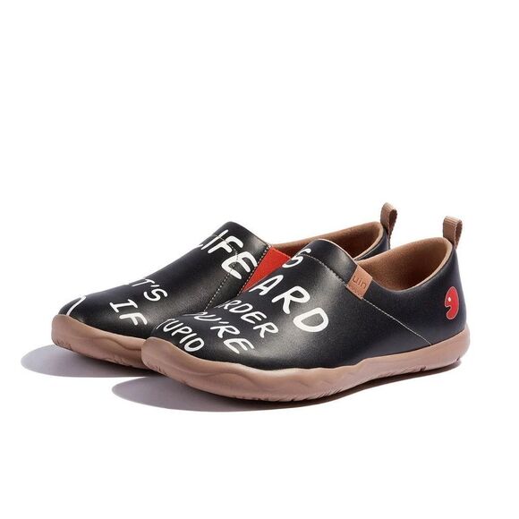 UIN Men's Travel Walking Shoes Slip On Casual Sneaker Toledo (The Truth) - Picture 5 of 8